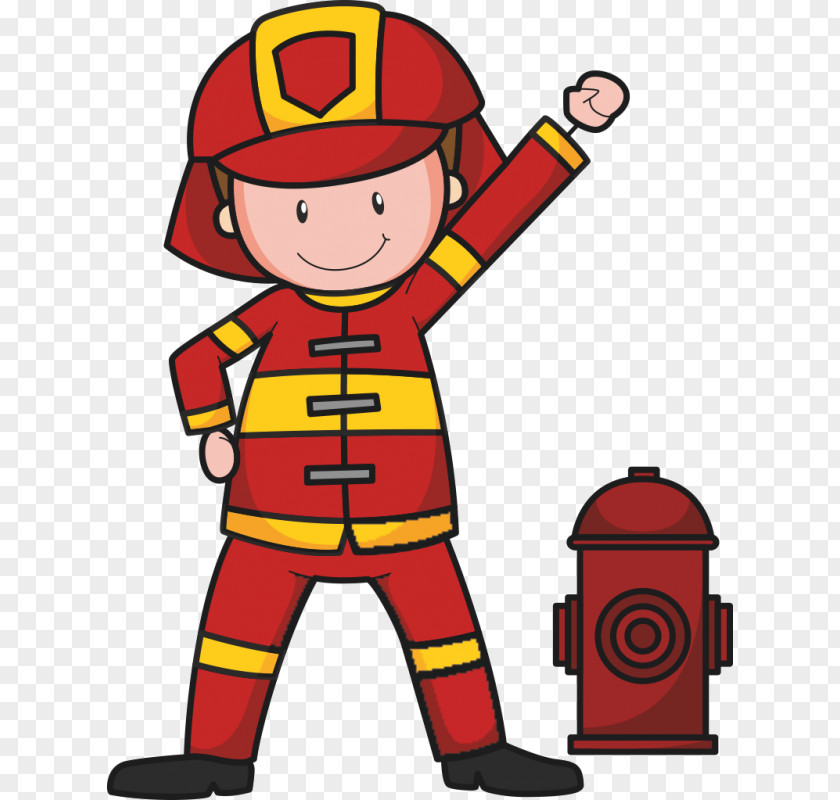 Firefighter Vector Graphics Royalty-free Stock Illustration PNG