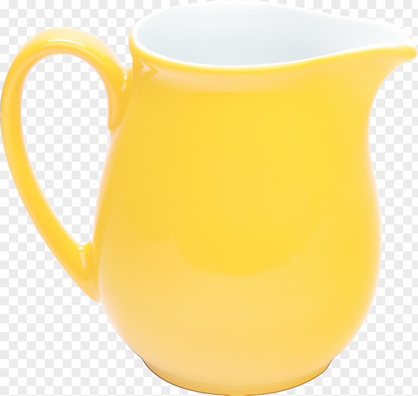 Jug Cup Orange PNG