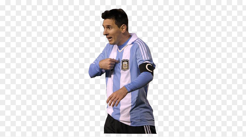 Messi 2018 Argentina National Football Team Jersey Rendering T-shirt PNG