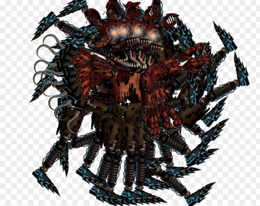 Nightmare Foxy Five Nights At Freddy's Robot Art Animatronics PNG