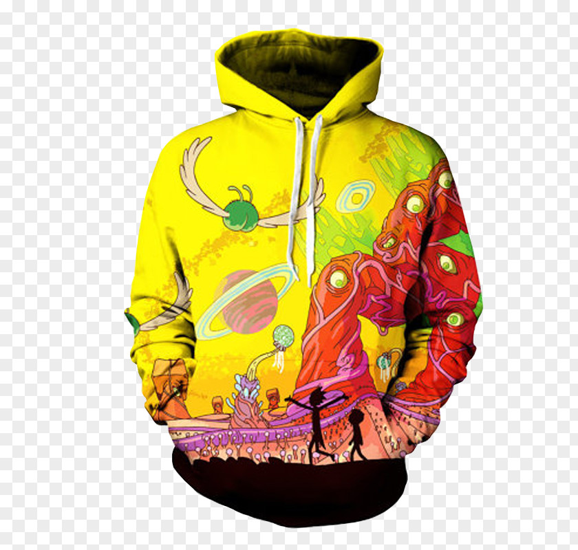 T-shirt Hoodie Rick Sanchez Sweater Bluza PNG