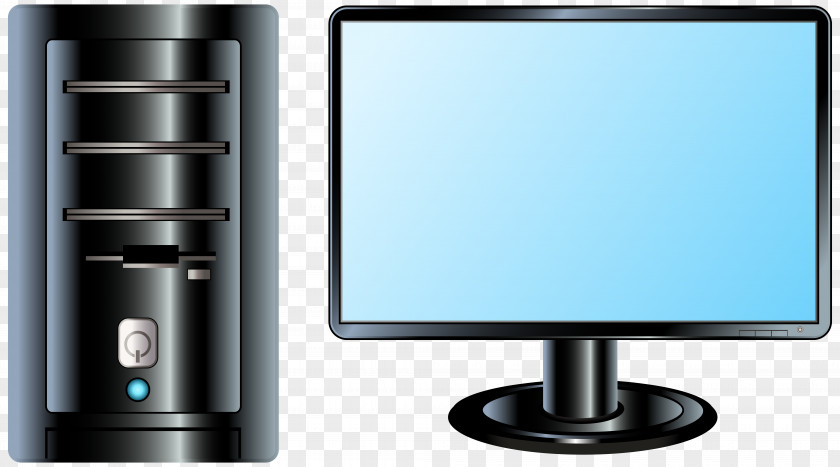 Computer Desktop Pc Laptop Monitors Personal Clip Art PNG