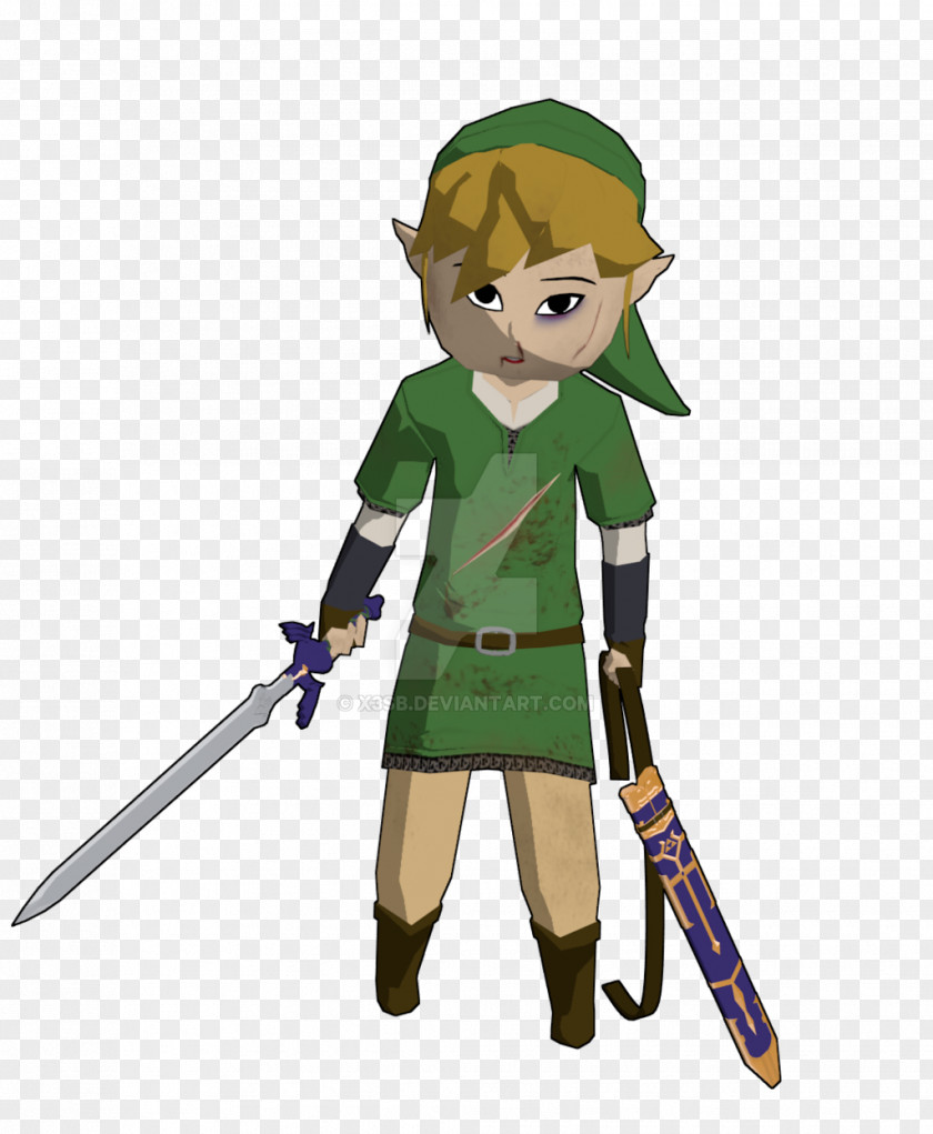 Defeat The Legend Of Zelda: Skyward Sword Link Video Game Character Fan Art PNG