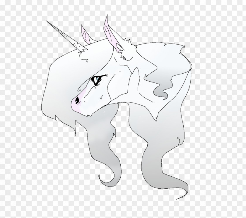 Horse Line Art Carnivora Unicorn PNG