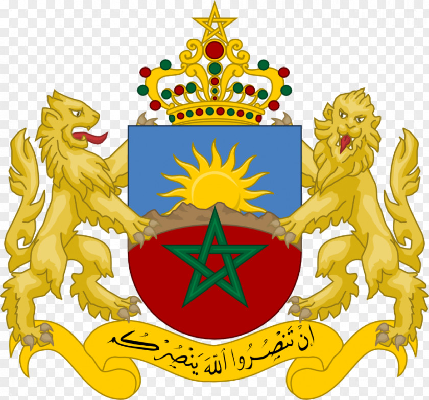Morroco Flag Coat Of Arms Morocco Crest National Football Team PNG