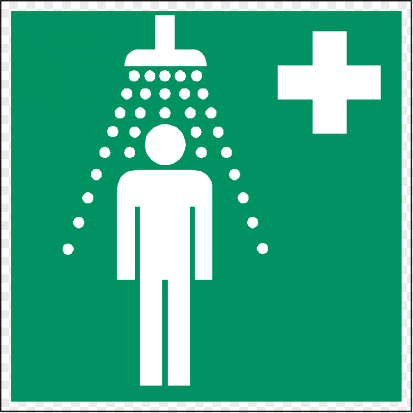 Safety Shower Cliparts Laboratory Sign Biological Hazard PNG