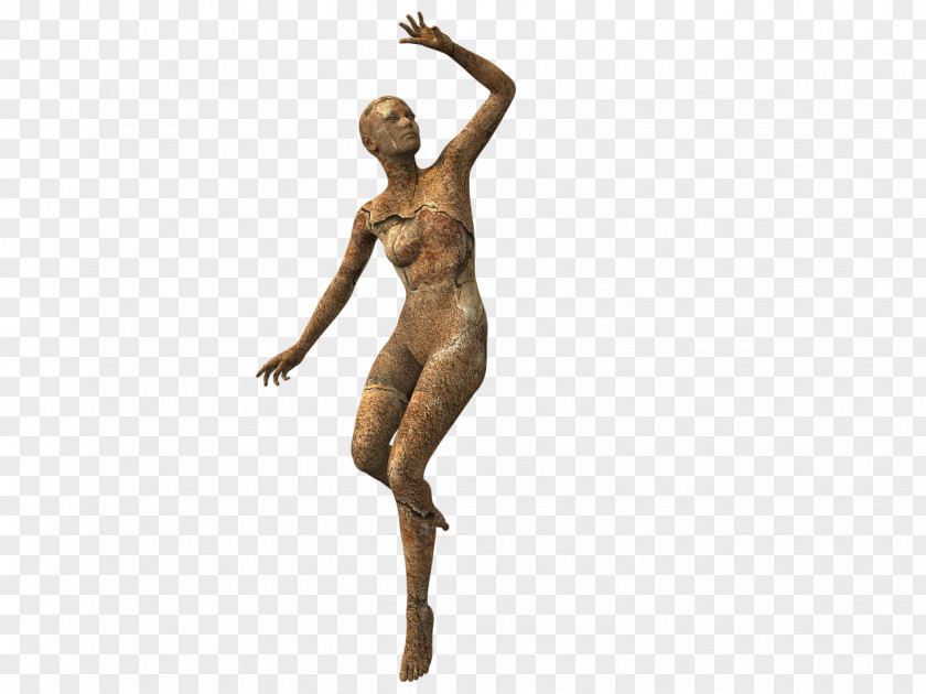 Figure Skating Statue Classical Sculpture Art PNG