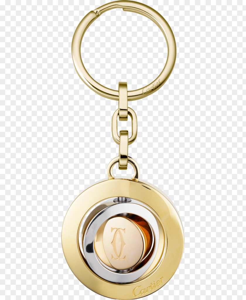 Golden Gift Key Chains Money Clip Cartier Jewellery Ring PNG