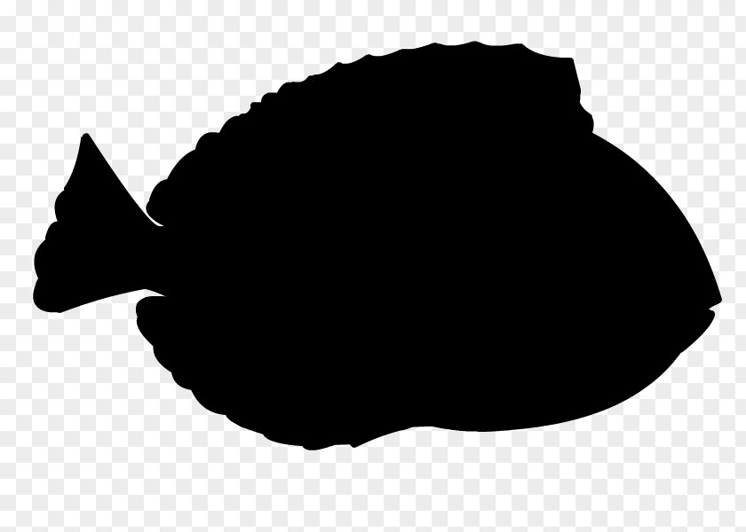 Silhouette Fish Blue Tang Clip Art PNG