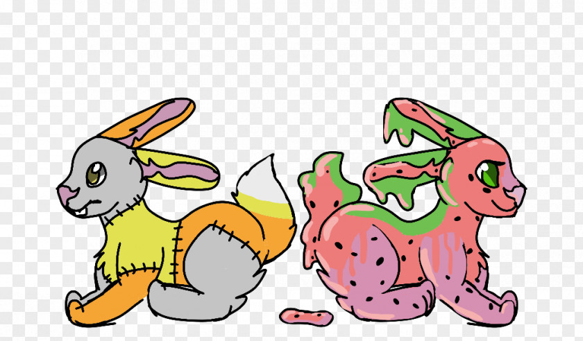 The Rabbit Is Lying On Moon Hare Easter Bunny Pet Horse PNG