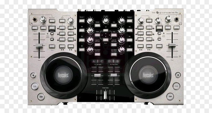 Virtual Dj DJ Controller Disc Jockey Audio Mixers Musician PNG