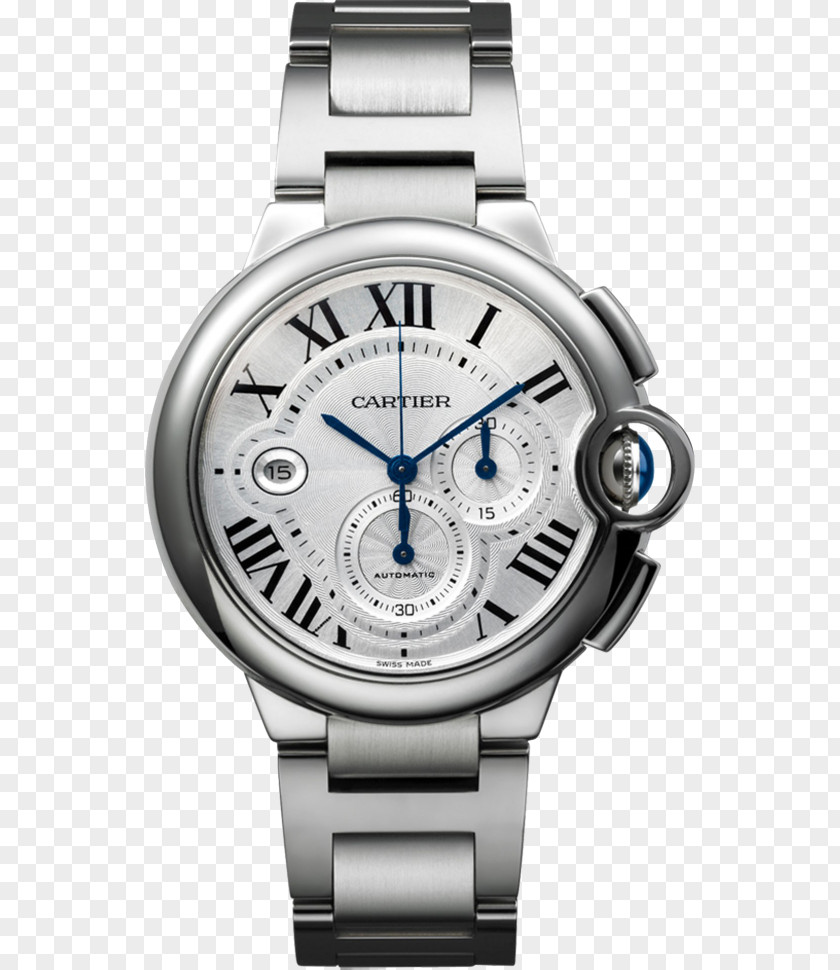 Watch Cartier Ballon Bleu Automatic Chronograph PNG