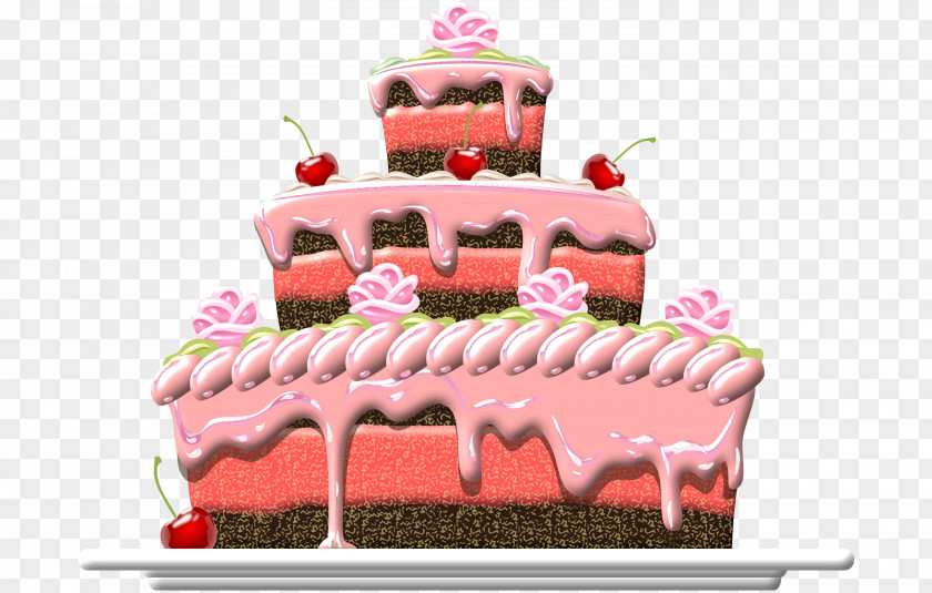 Birthday Cake Torte Decorating Frosting & Icing PNG