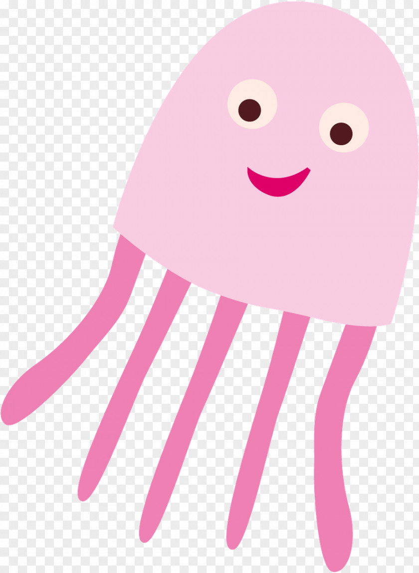 Cnidaria Jellyfish Animal Cartoon PNG