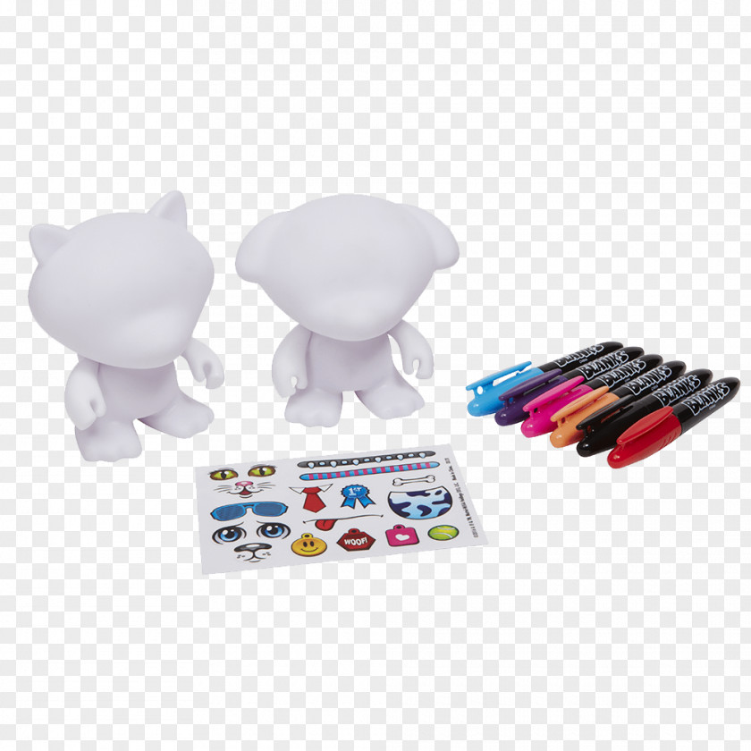 Dogrose Plastic Designer Toy Marker Pen Coloring Book PNG