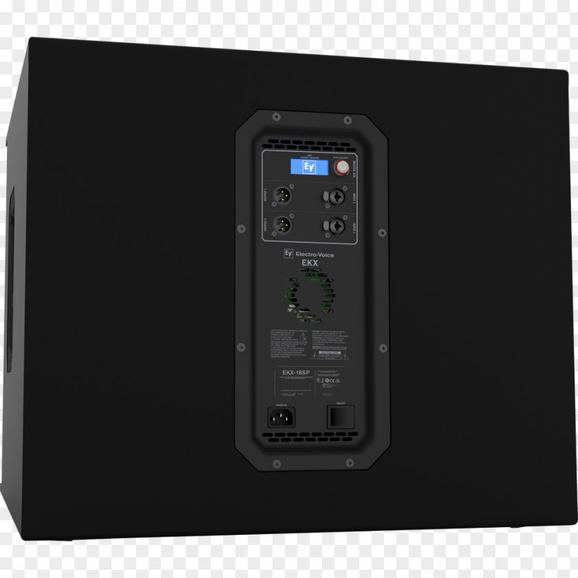 Electro-Voice EKX-SP Subwoofer EKX-P Powered Speakers PNG