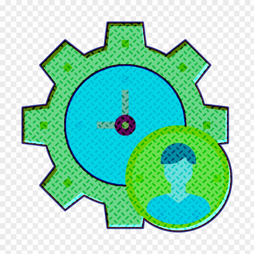Gear Icon Business Concept Time Management PNG