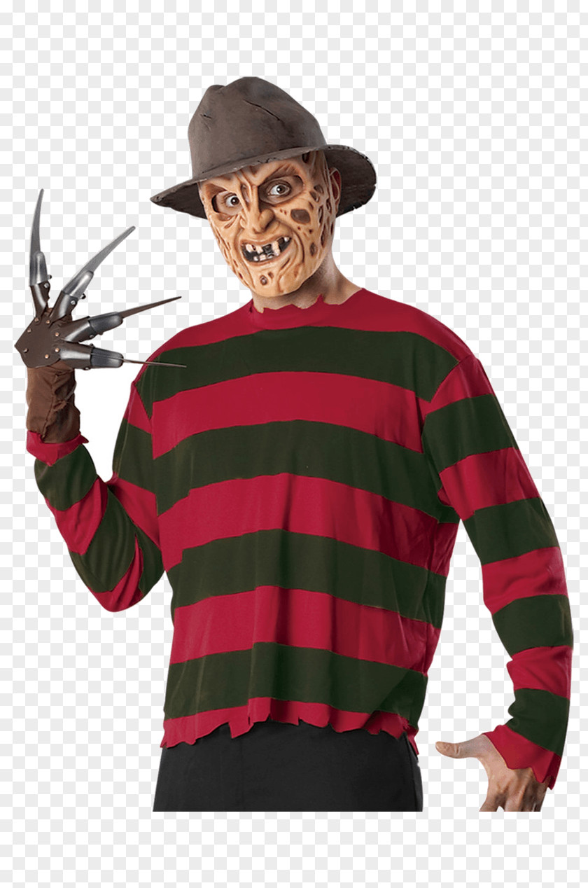 Horror Freddy Krueger Halloween Costume Party PNG