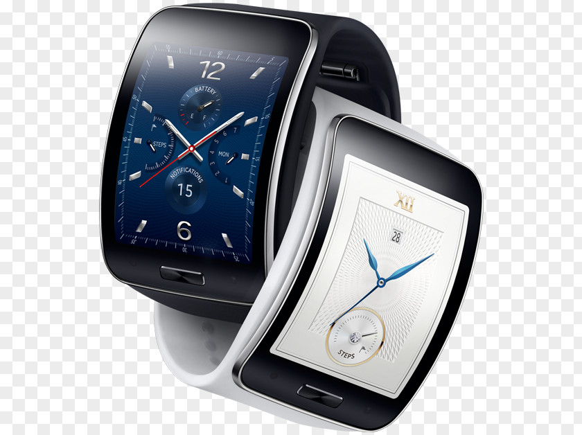 Samsung Electronics Products Galaxy Gear S Smartwatch PNG