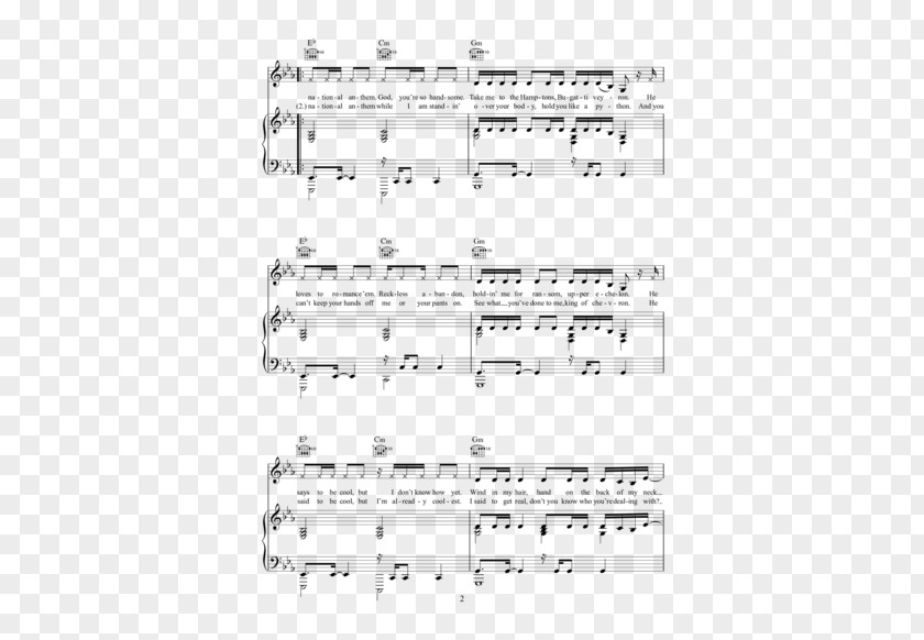 Sheet Music Line PNG Line, national anthem clipart PNG