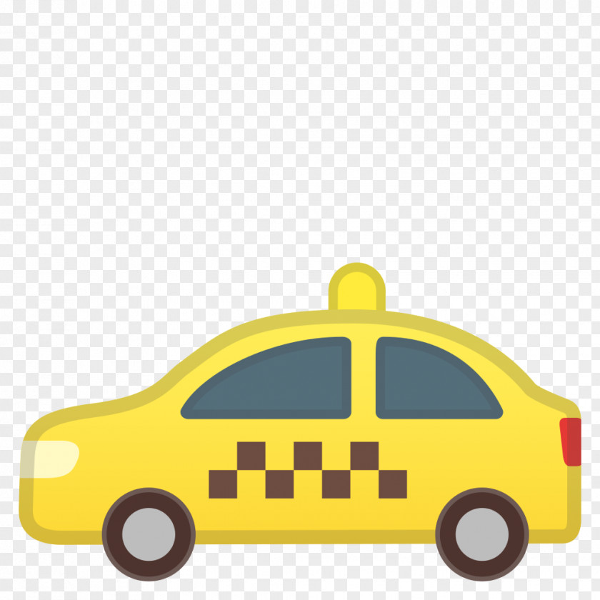 Taxi Emoji Car Transport PNG