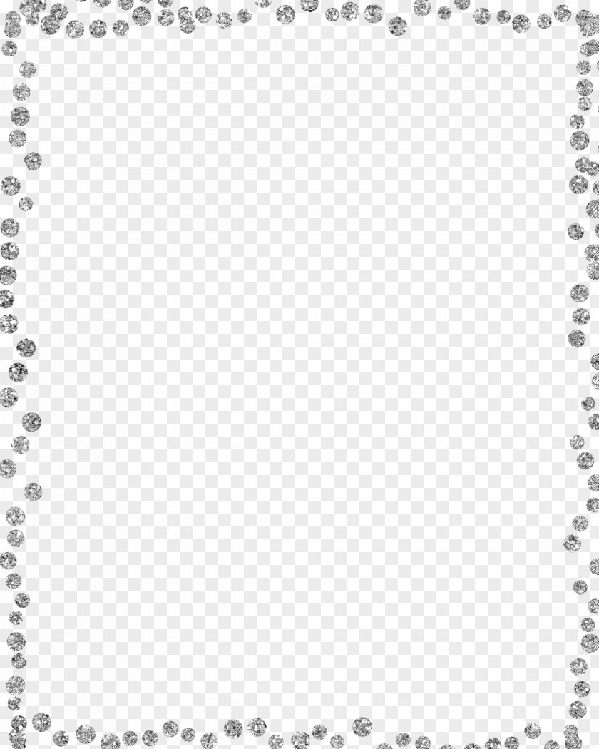 Diamond Border Sequin PNG