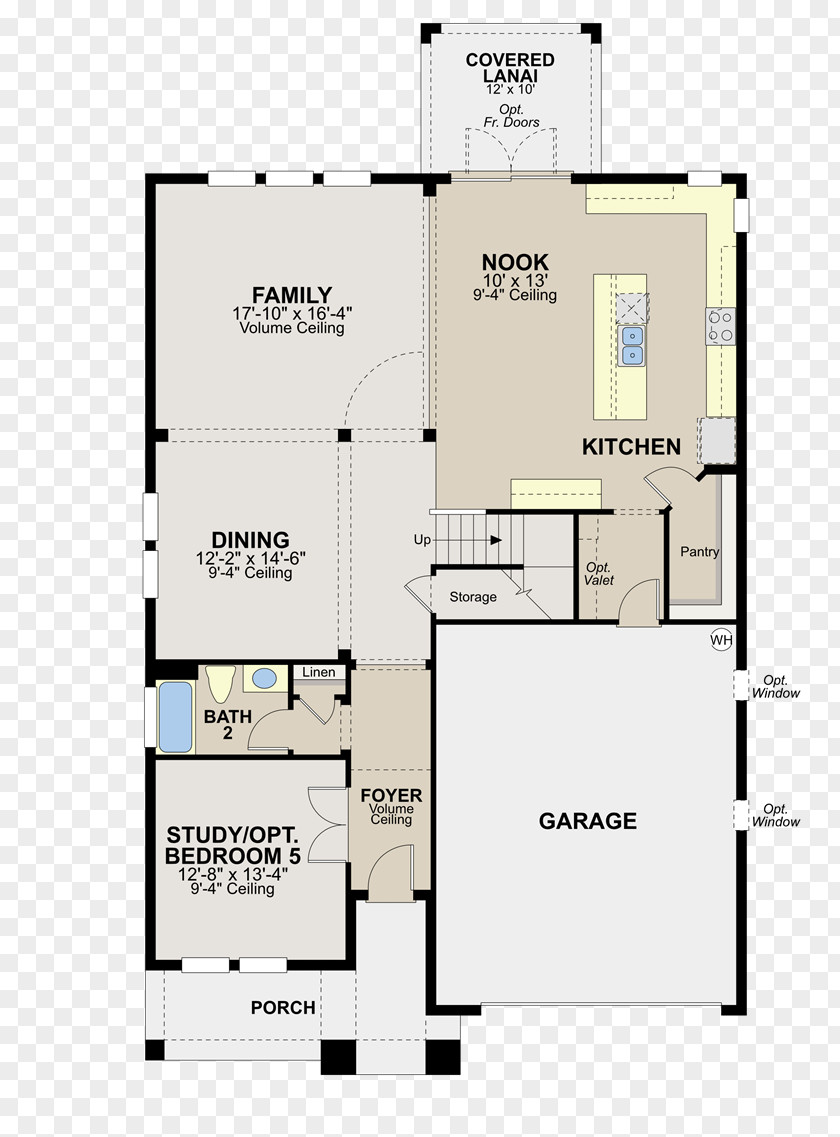 House Floor Plan Fresno CalAtlantic Homes Ryland PNG