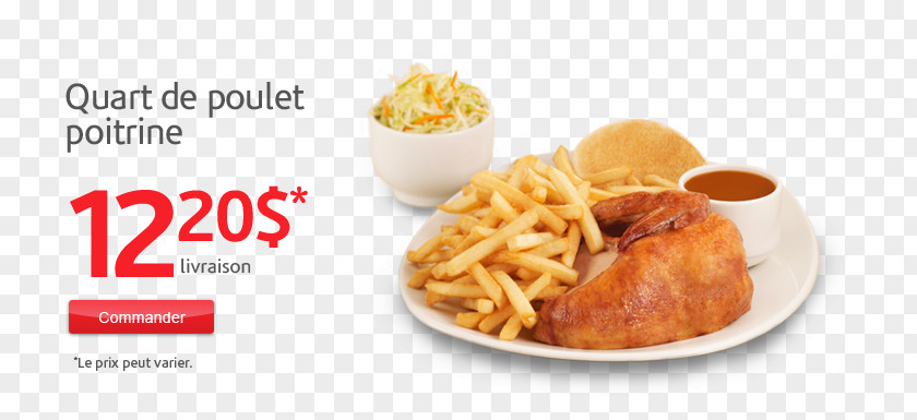 Poulet Roti French Fries St-Hubert Barbecue Full Breakfast Chicken As Food PNG