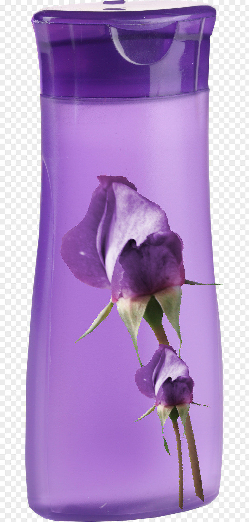 Purple Shower Gel Material Free To Pull PNG