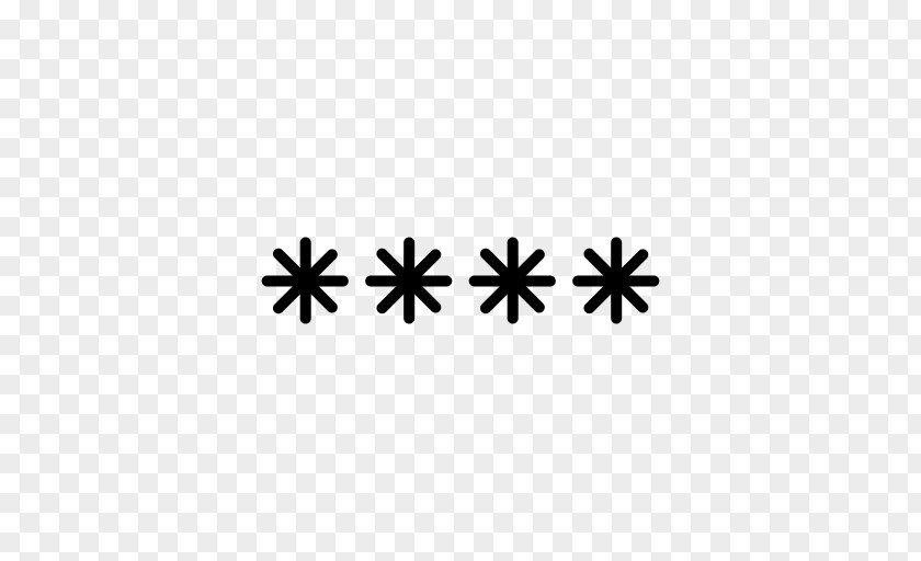 Snowflake Password User Interface PNG