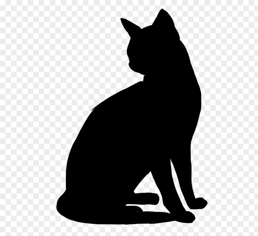 Cat Clip Art Silhouette Image Vector Graphics PNG