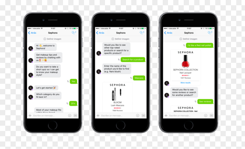 Chatbot Mobile App Kik Messenger E-commerce Customer Service PNG