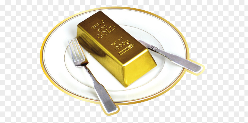 Fast Food Gold Plating Cooking Bar PNG