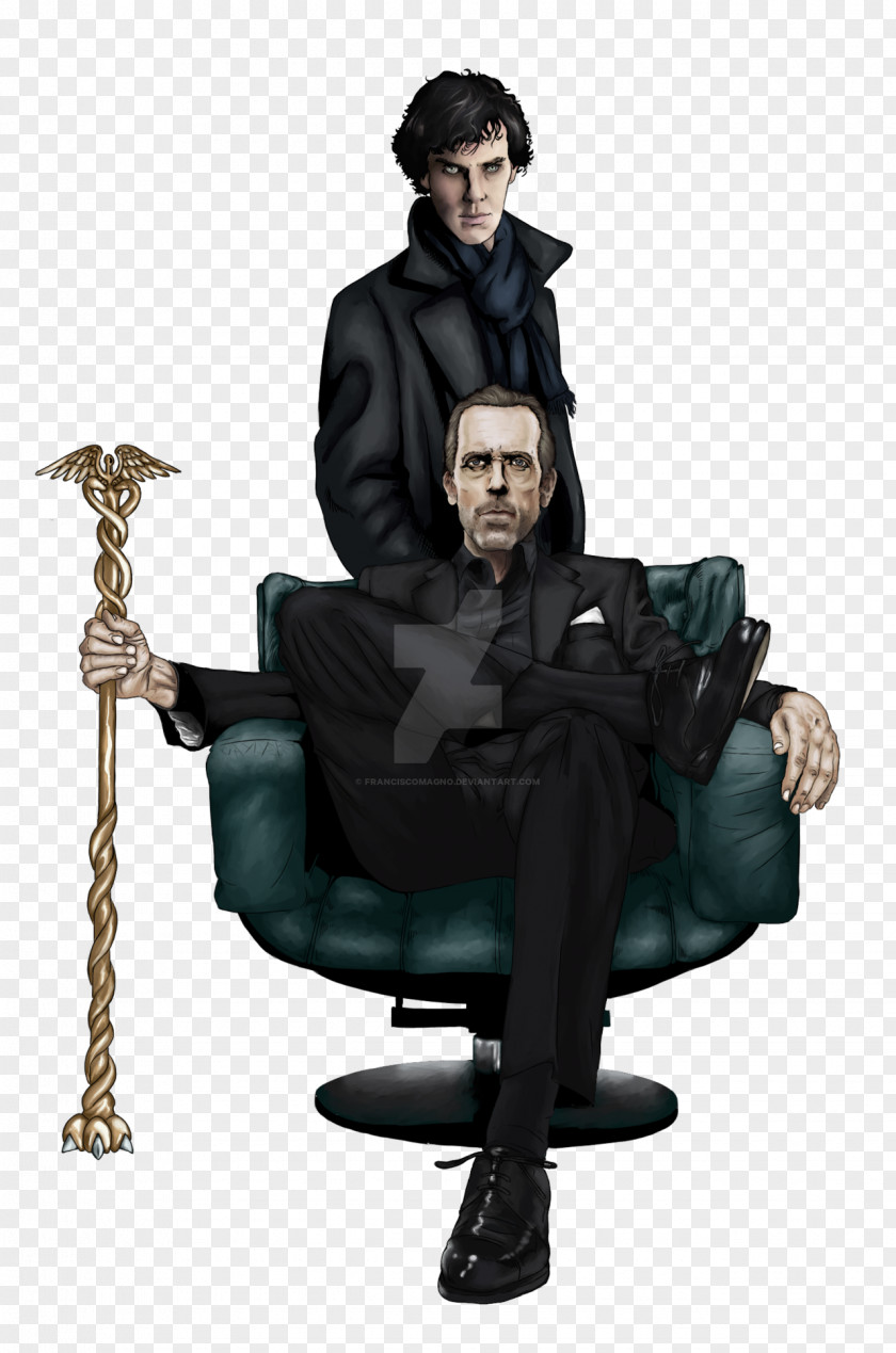 Sherlock Dr. Gregory House Film Producer Television Art PNG