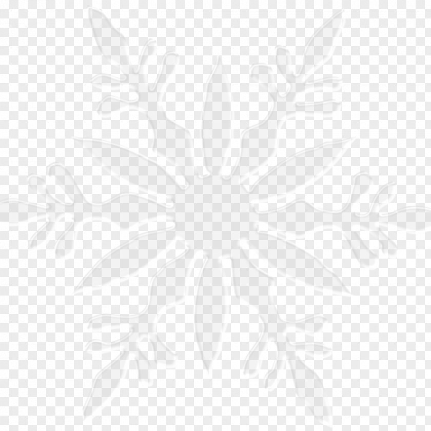 Snowflake Clip Art Image Light PNG
