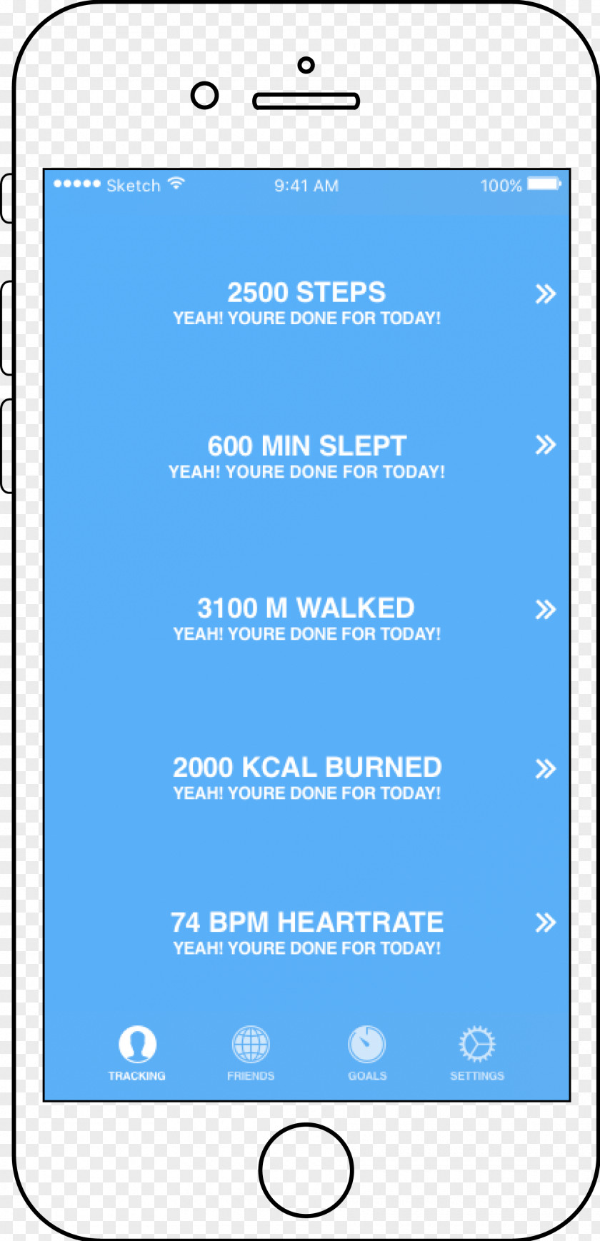 Fitness App Screenshot Technology Line PNG