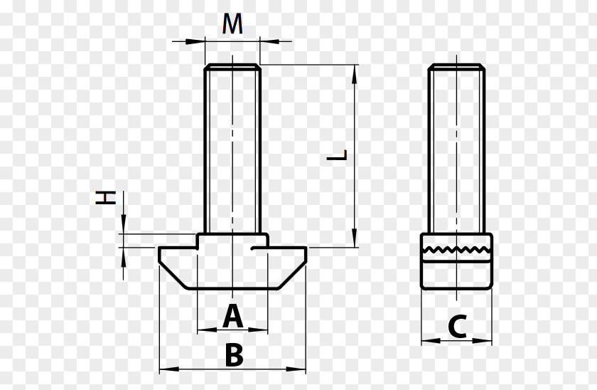 Screw Bolt Nut Groove Système Vis-noix PNG