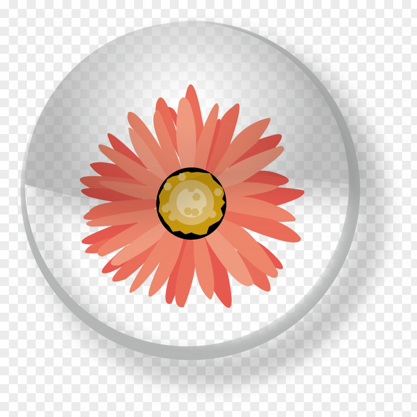 Flower Glass Button Adobe Illustrator Rasterisation Object-oriented Programming Software PNG