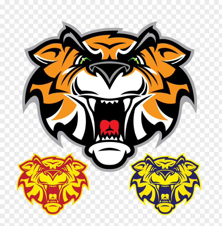 Lion Creative Lion's Head Tiger Logo PNG
