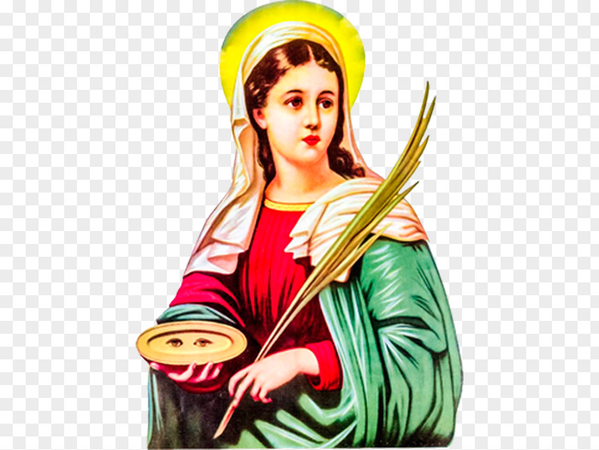 Mary Santa Luzia Novena Saint Prayer PNG