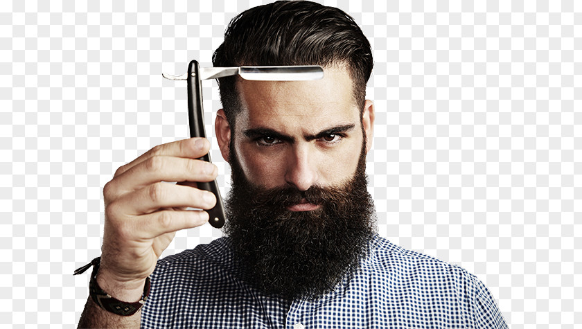Men Barber Hairstyle Shaving Beard PNG