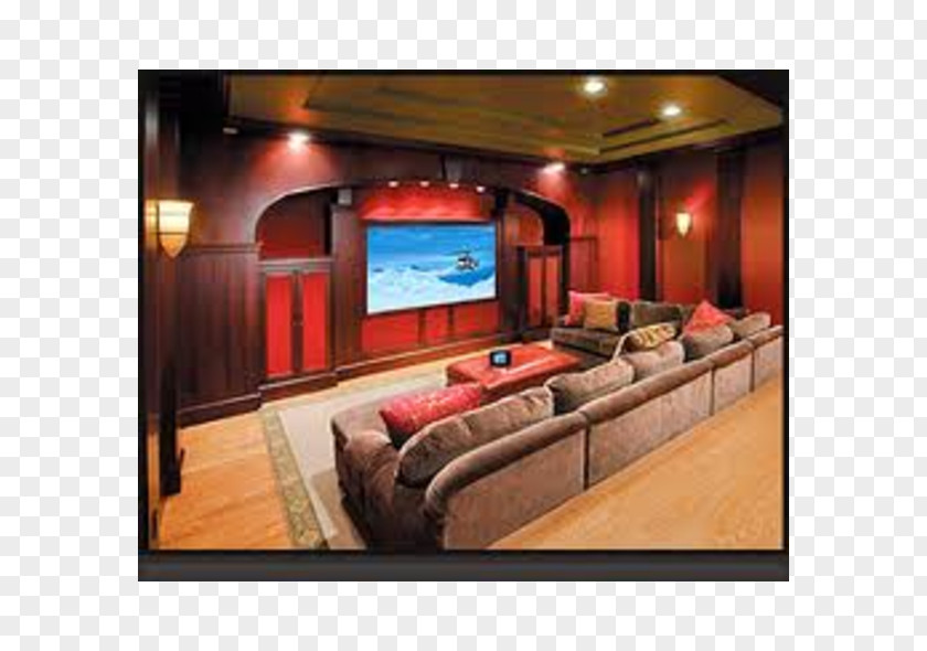 Design Home Theater Systems Cinema Interior Services Room PNG