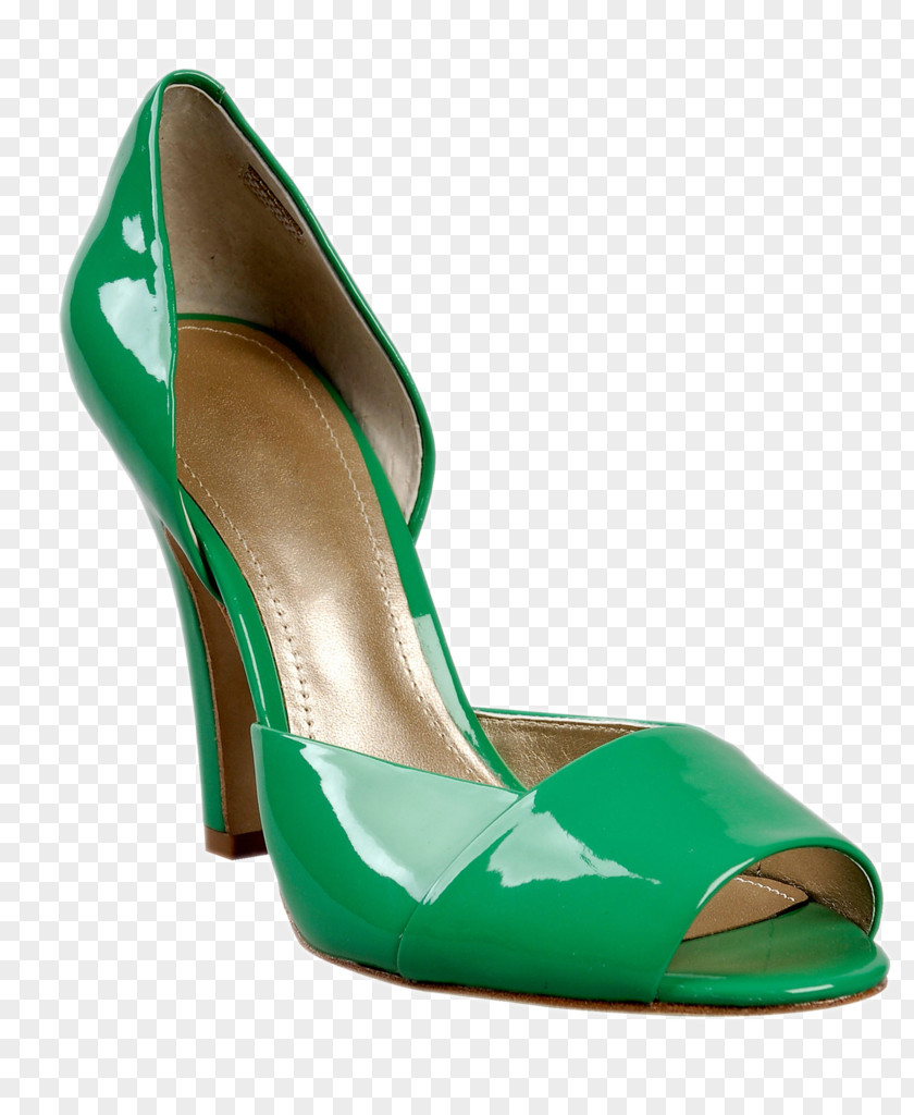 HD Creative Green Heels High-heeled Footwear Shoe Boot Sandal PNG