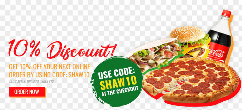 Junk Food Fast Take-out Kebab Pizza PNG