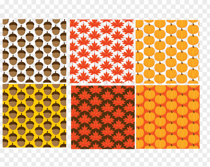 Pine Nut Orange Background Map Flannel PNG