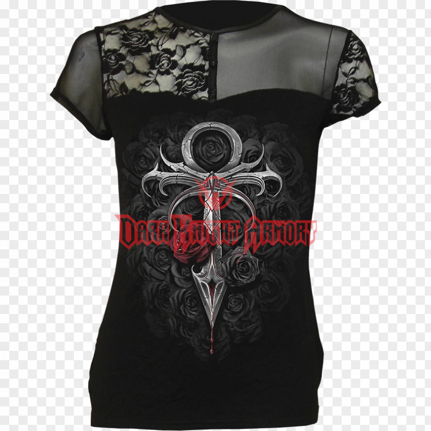 T-shirt Vampire Gothic Fashion Victorian Era Sleeve PNG