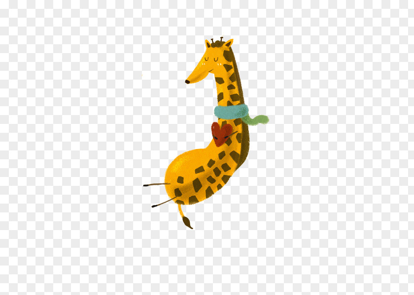 Giraffe Illustration PNG