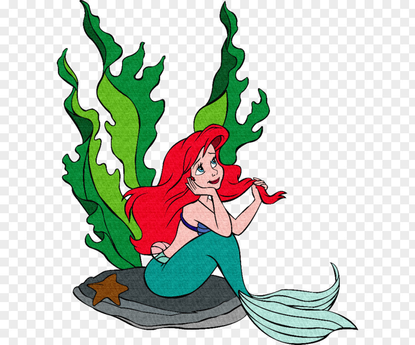 Mermaid Ariel Sebastian The Little Ursula PNG