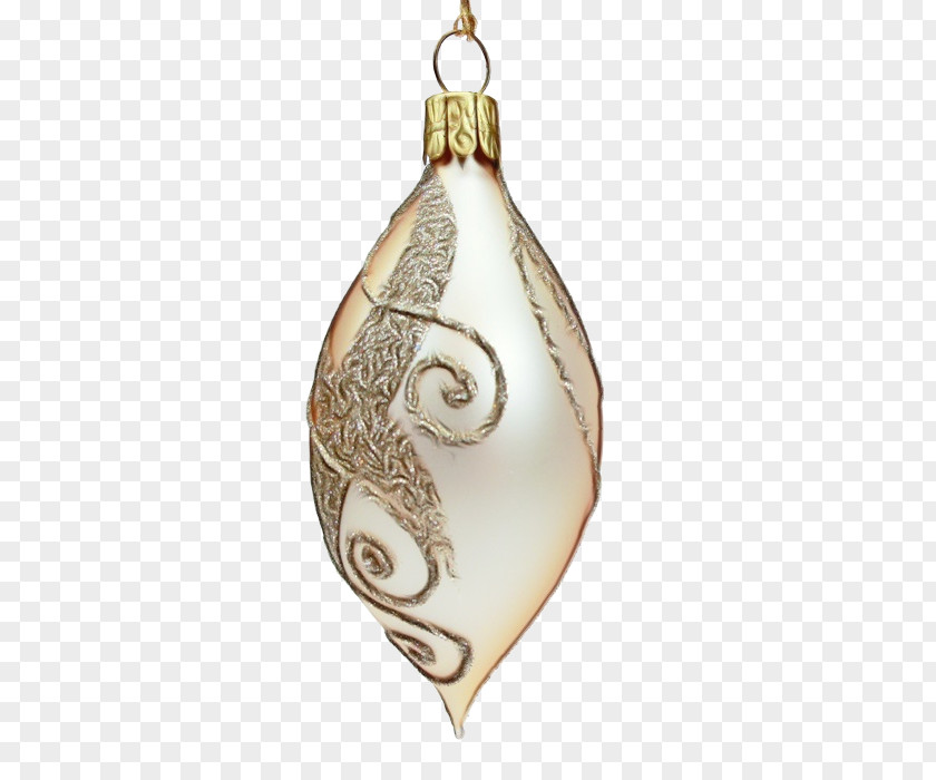 Metal Holiday Ornament Beige Jewellery Pendant PNG