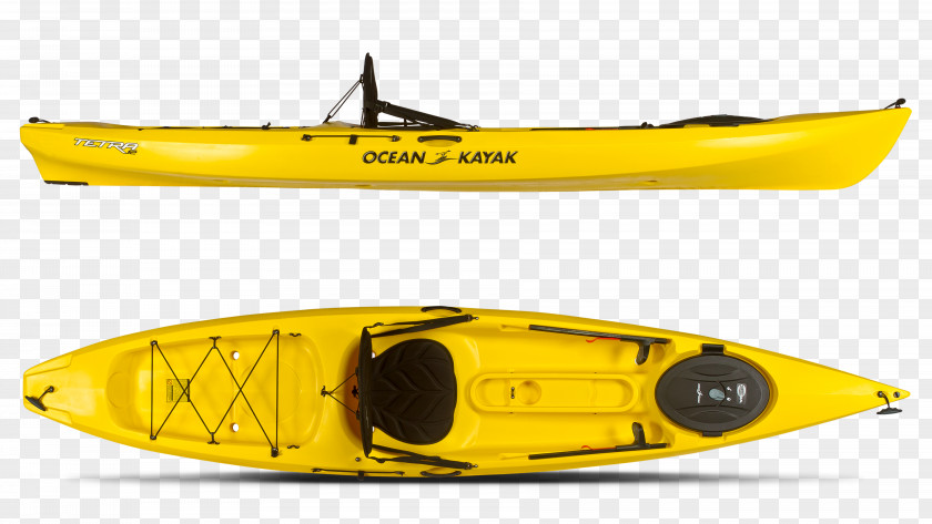 Paddle Sea Kayak Boat Fishing Recreation PNG